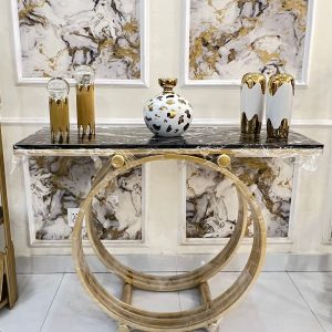 Console table for decor
