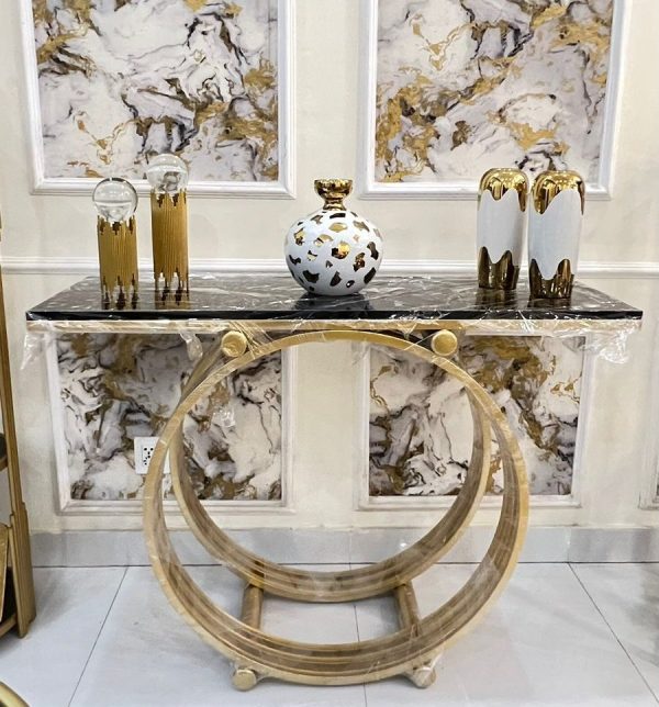 Console table for decor