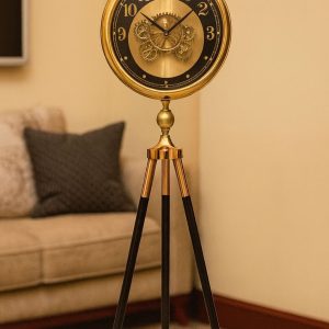 Vintage Tripod Floor Clock
