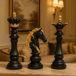 black-chess-decor