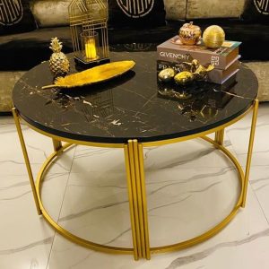 Contemporary Gold Coffee Table